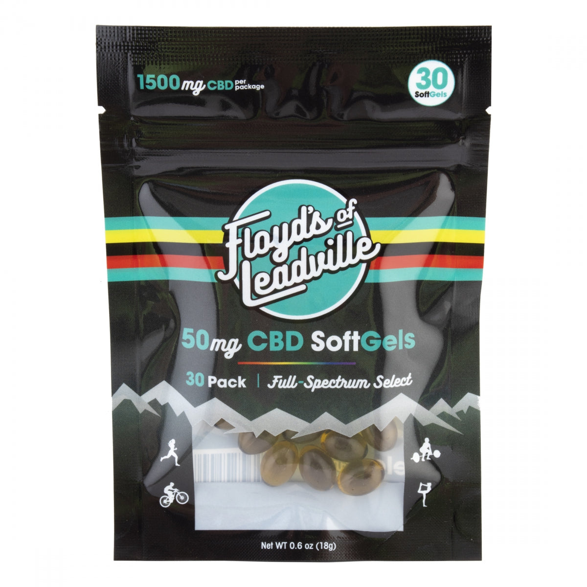 Food Floyds Of Lv Gel Cap Cbd Full Spectrum 50Mg 30Ct