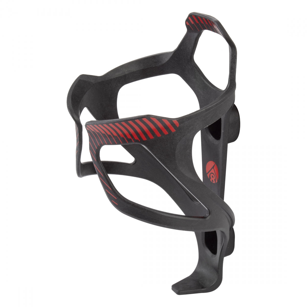 Bottle Cage Origin8 Carbon Composite Klutch Black/Rd