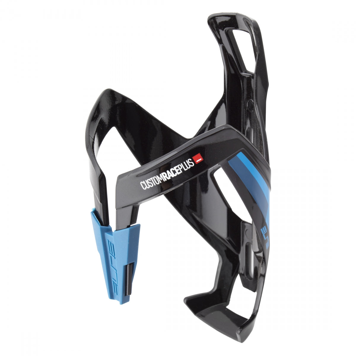 Bottle Cage Elite Custom Race Plus Gloss Black/Bu