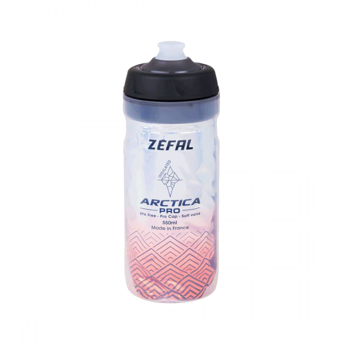 Bottle Zefal 18.5Oz Arctica Pro 55 Insulated Sl/Rd