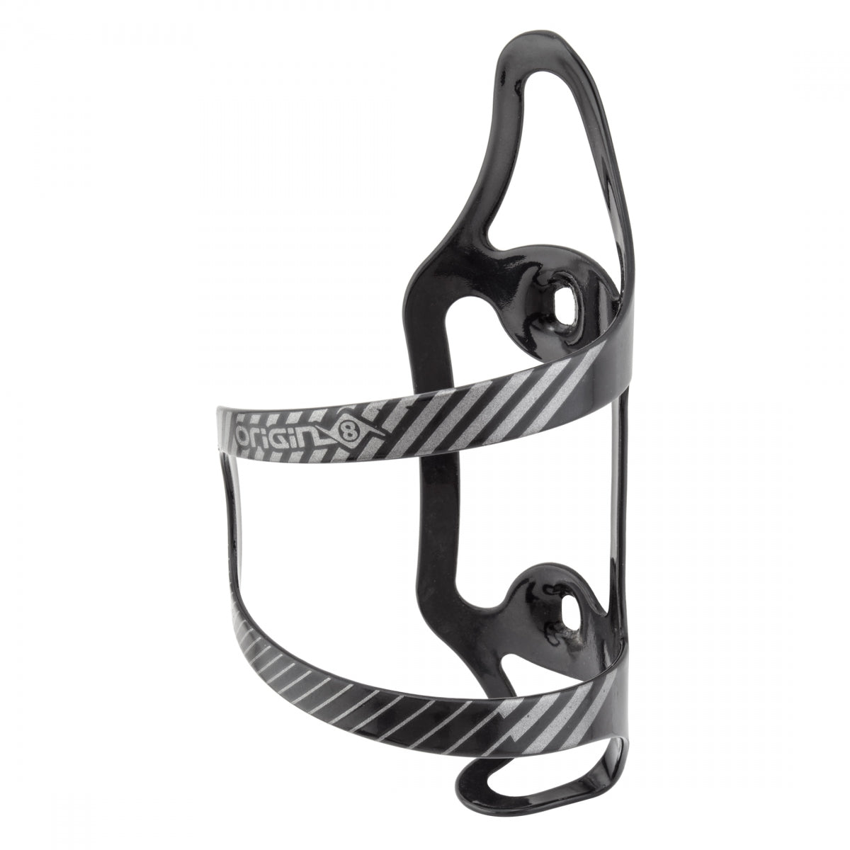 Bottle Cage Origin8 Alloy Klutch Lh Black/Gy (L)