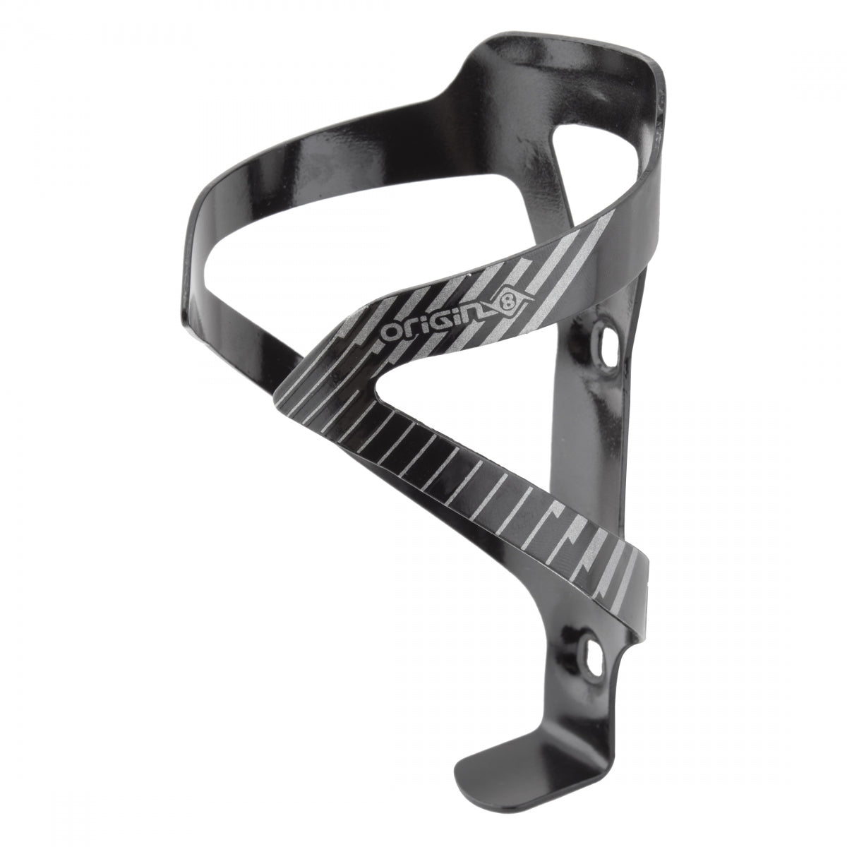 Bottle Cage Origin8 Alloy Klutch Ctr Black/Gy (L)