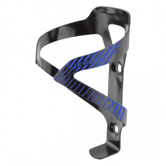 Bottle Cage Origin8 Alloy Klutch Ctr Black/Bu (L)