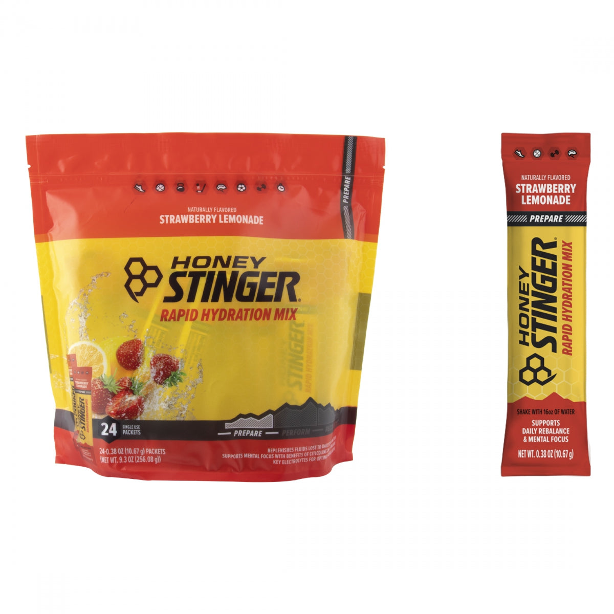 Food Hs Hydration Mix Prepare Strawberry Lemonade Bgof24