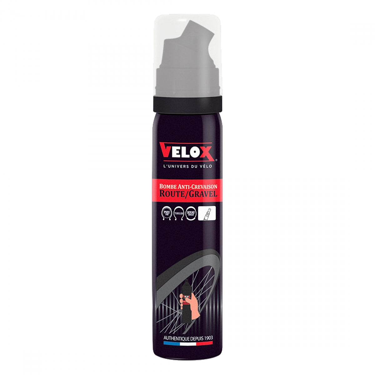 Tire Sealer Velox Gravel 75Ml Pv Aerosol