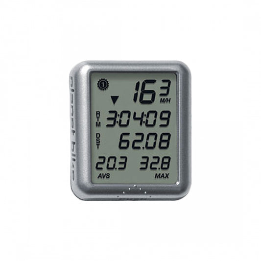 Planet Bike ProtÃ©gÃ© 8.0 Cycle Computer, 8 Functions, 4-Line Display, Silver