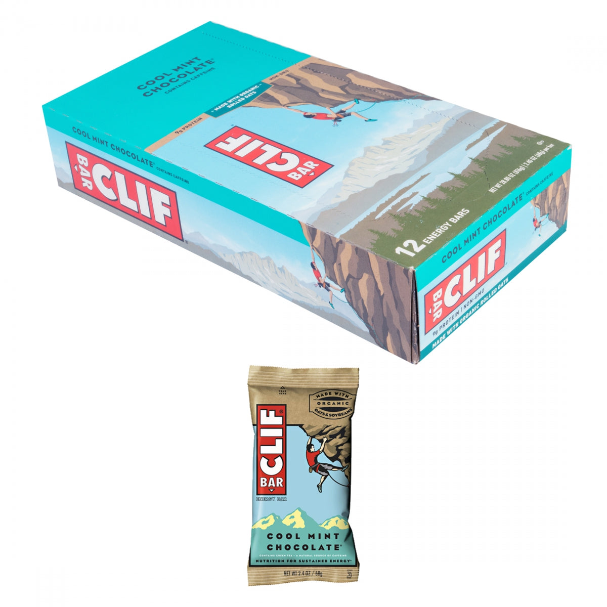 Food Clf Bar Cool Mint Choc Bxof12