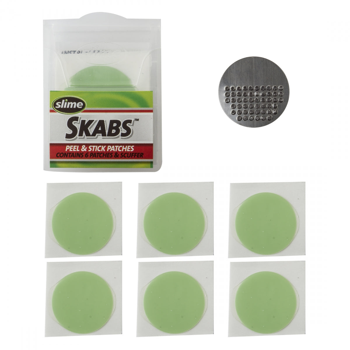 Patch Kit Slime Skabs Glueless Carded