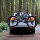 Piston Pro X Hitch Bike Rack - 2-Bike, 2" Receiver, LED Lights with 4-Pin Plug, Kashima Coat, Galaxy Gray