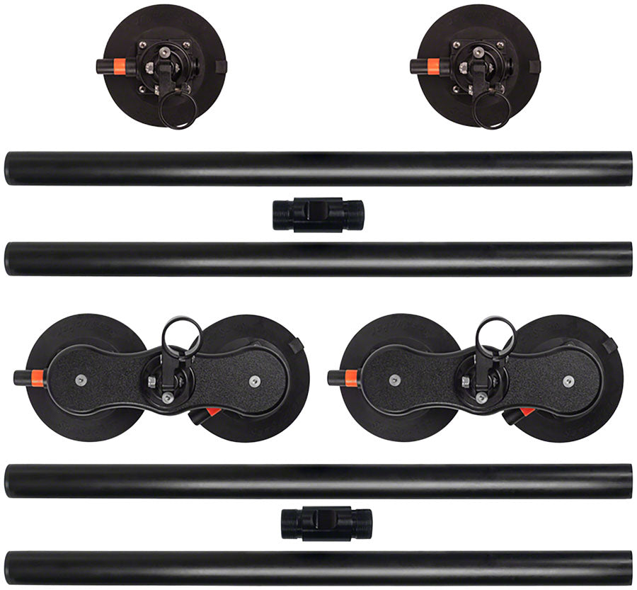 SeaSucker Monkey Bars  Roof Rack - Pair, 48", Black