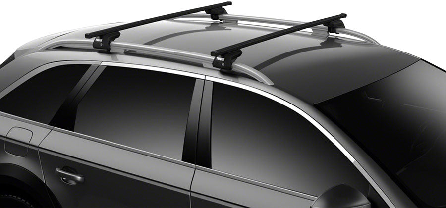 Thule 712100 Squarebar 108, 43" Pair, Black