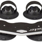 SeaSucker Mini Bomber 2-Bike Roof Rack - HUSKE QR Fork Mounts and Rear Wheel Holders, Black