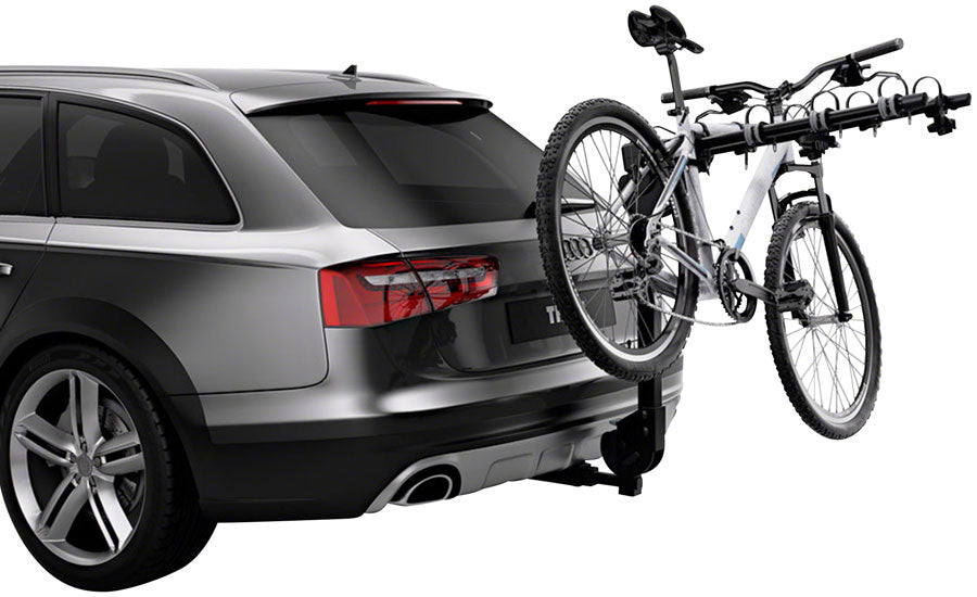Thule Camber - 4-Bike, 1-1/4", 2" Receiver, Black