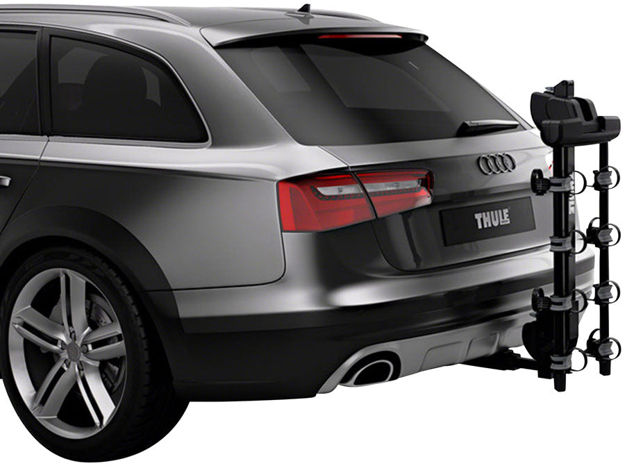 Thule Camber - 4-Bike, 1-1/4", 2" Receiver, Black