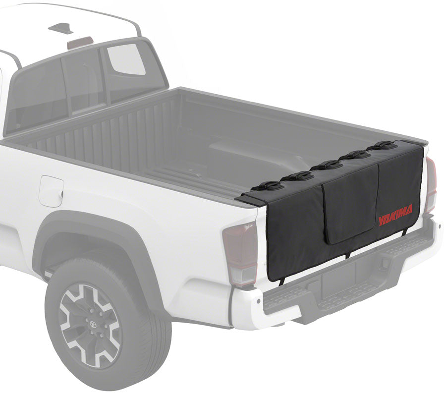 Yakima GateKeeper Tailgate Pad - Large, 2018-2021, Black with Red Logo