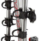 Yakima RidgeBack Hitch Bike Rack - 4-Bike, 1-1/4", 2" Receiver, Silver