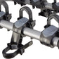 Yakima RidgeBack Hitch Bike Rack - 4-Bike, 1-1/4", 2" Receiver, Silver