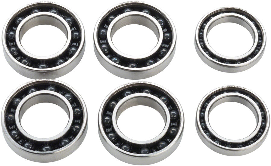 CeramicSpeed Wheel Bearing Upgrade Kit: Zipp-8 (2015+ 177/77 Disc Hubsets)