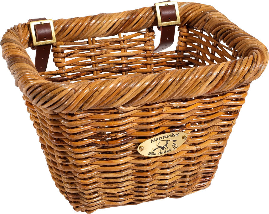 Nantucket Cisco Front Basket, Rectangular Shape Honey