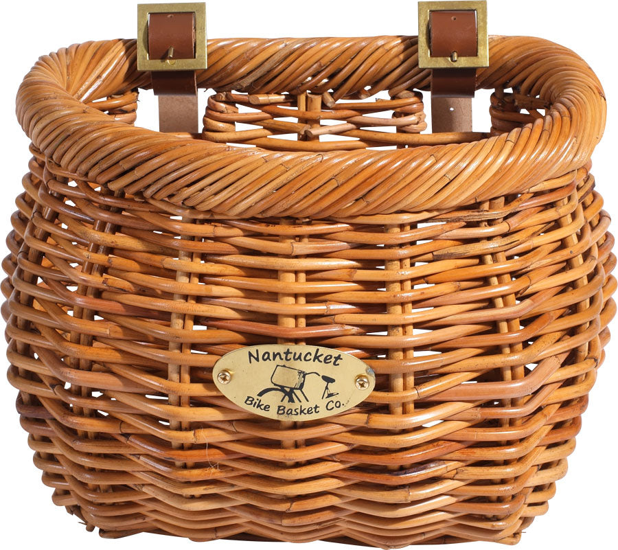 Nantucket Cisco Front Basket, Classic Shape Honey