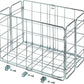 Wald 582 Folding Pannier Basket for Rear Rack: Silver