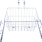 Wald 1512 Front Basket with Adjustable Legs, Silver