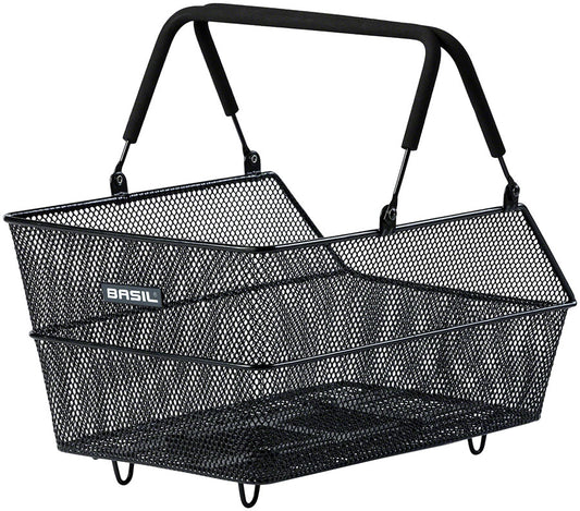 Basil Cento Mik Basket - Steel, MIK Mount , Black