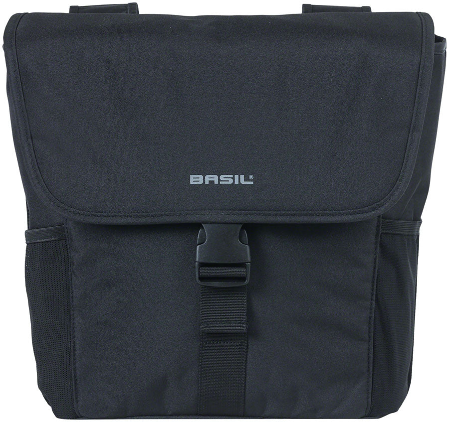 Basil Go Double  Pannier - 32L, Black