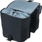 Basil Go Double  Pannier - 32L, Black