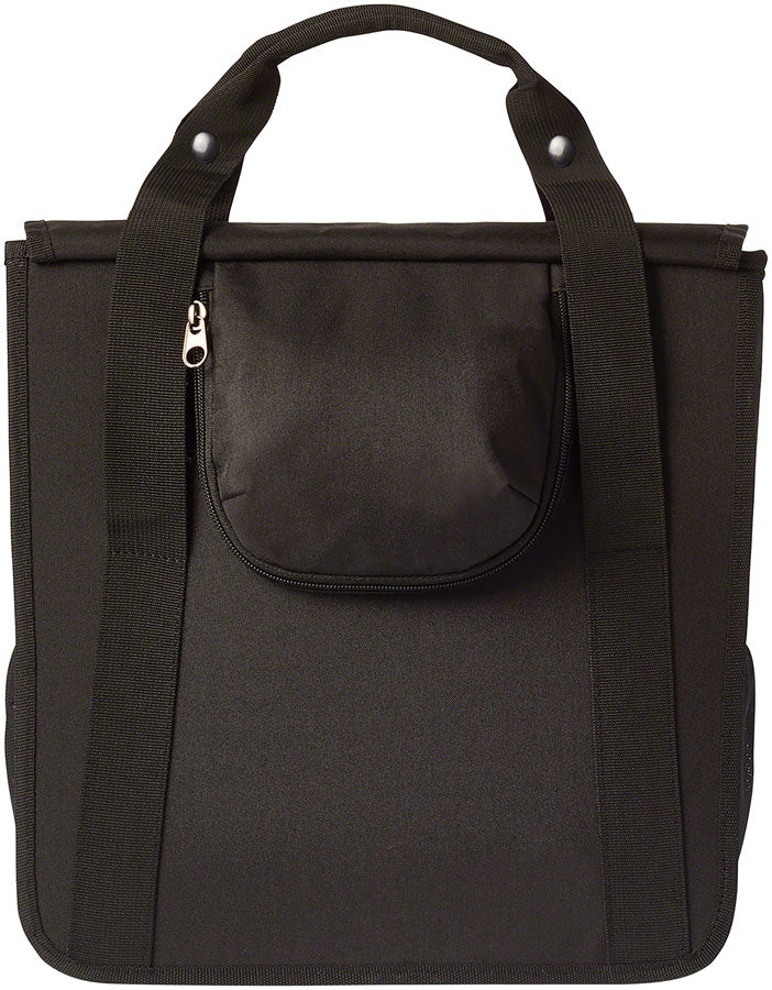 Basil Go Single  Pannier - 16L, Black