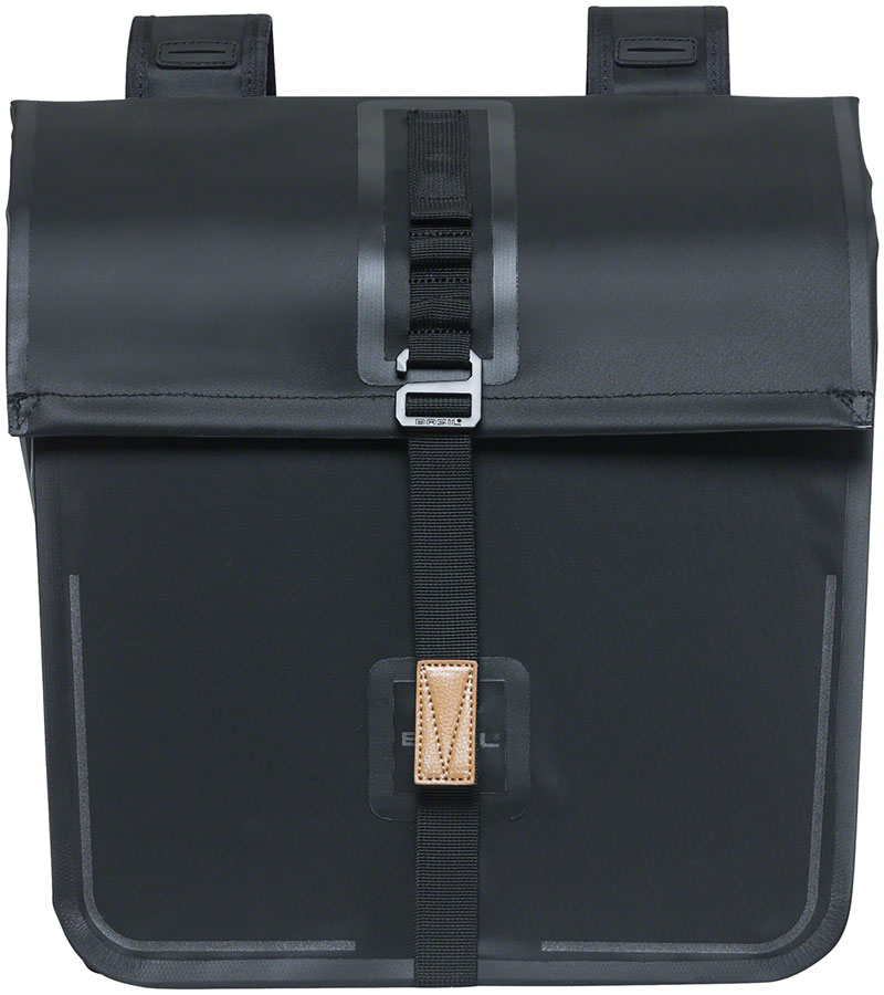 Basil Urban Dry Double Panner - 50L, Black