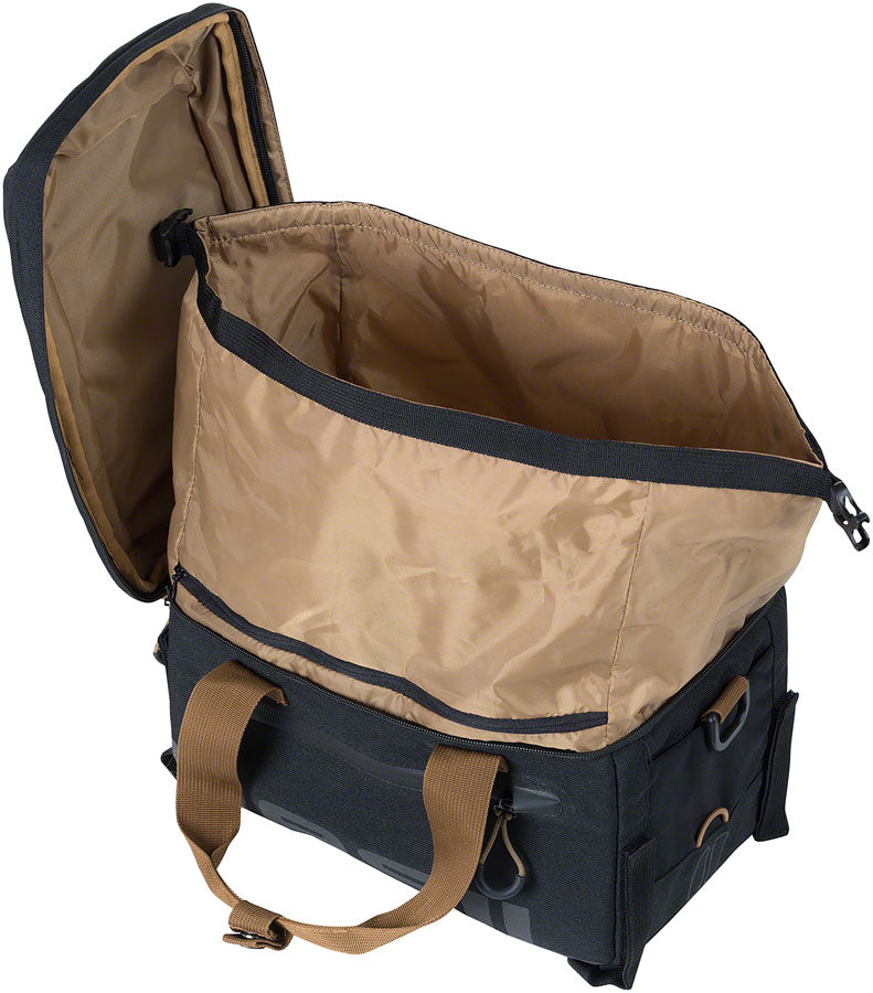 Basil Miles Trunk Bag - 7L, Strap Mount, Black