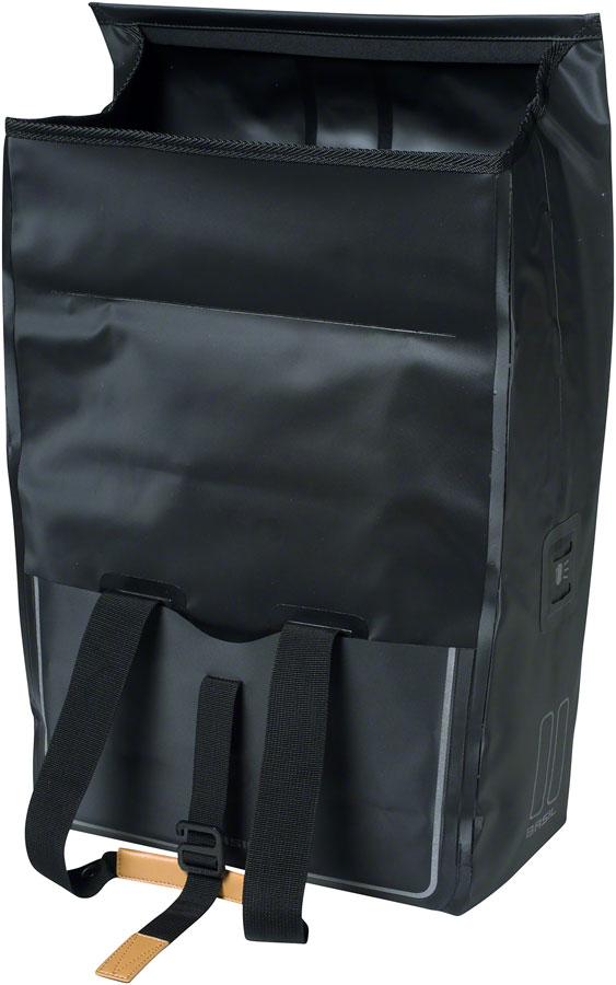 Basil Urban Dry Shopper Pannier - 25L, Black