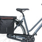 Basil City Shopper Pannier - 14-16L, Black