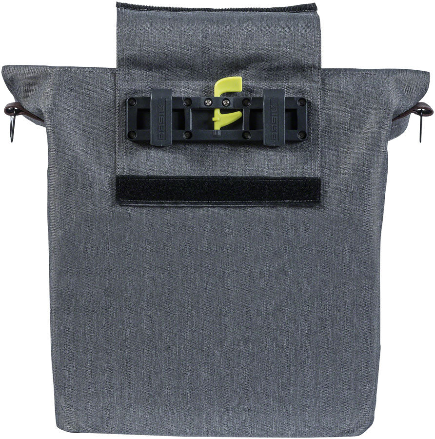 Basil City Shopper Pannier - 14-16L, Gray