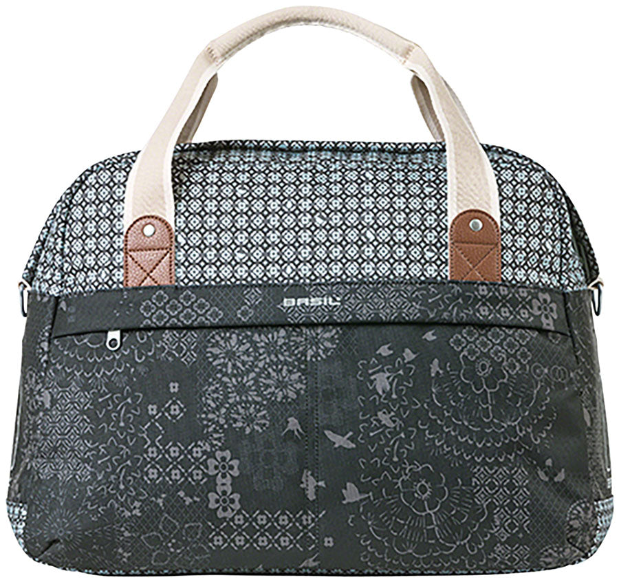 Basil Bohème Pannier/Shoulder Bag - 18L, Charcoal