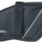 Basil Sport Design Saddle Bag - 1L, Strap Mount, Black