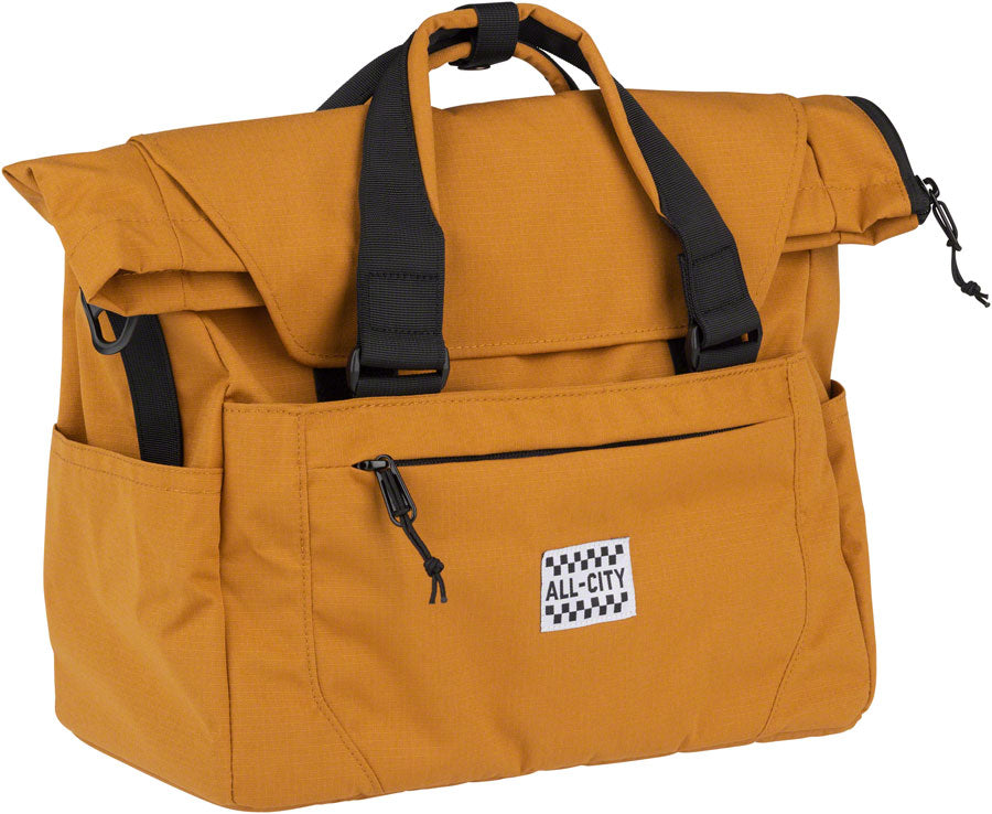 All-City Beatbox Front Rack Bag - Brown – Velo Mine