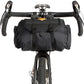 Restrap Bar Bag Handlebar Bag - Large, Black/Black
