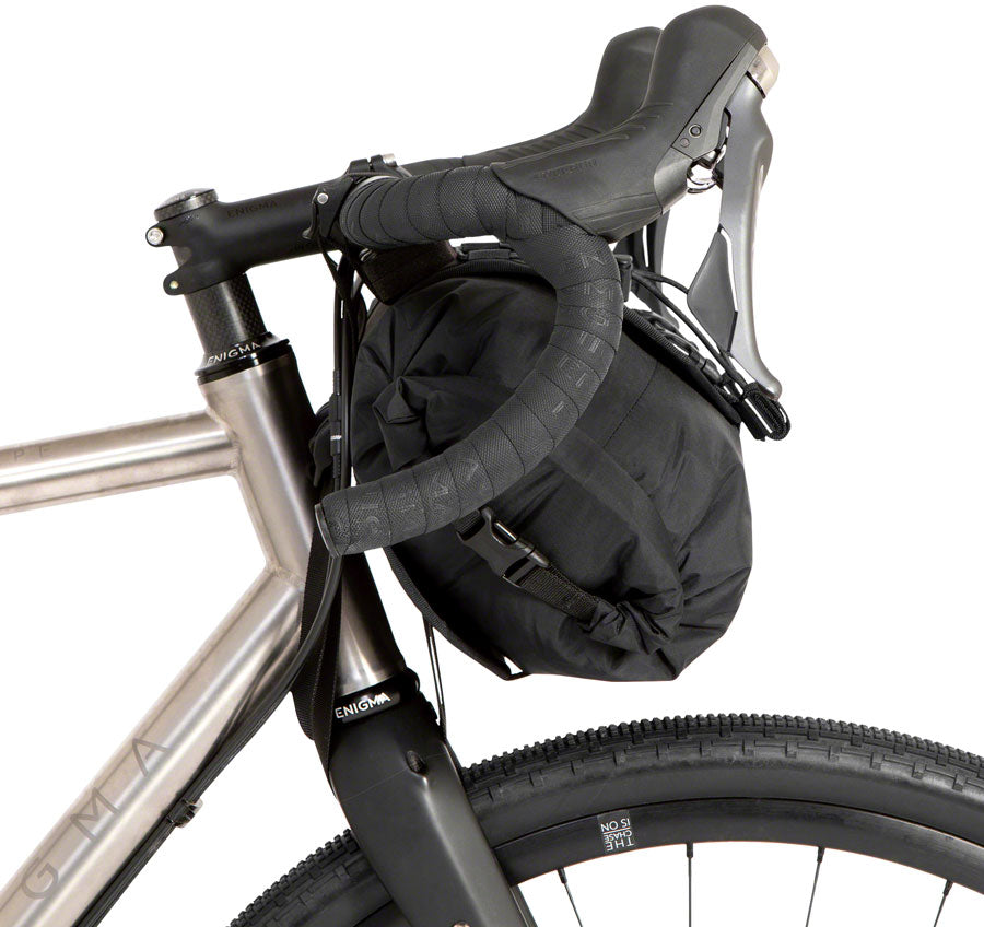 Restrap Bar Bag Handlebar Bag - Small, Black/Black