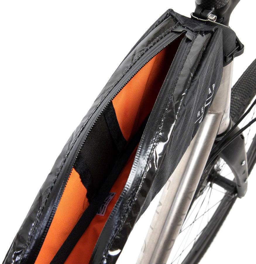 Restrap Race Top Tube Bag - Short, 1.5L,  Black