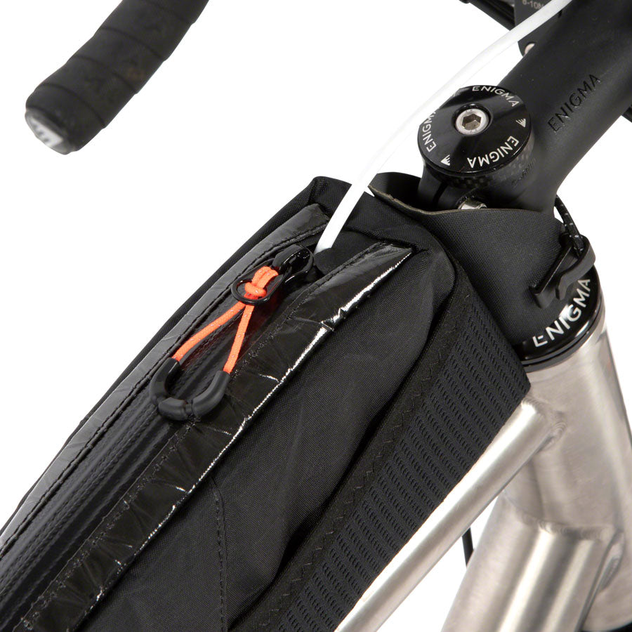 Restrap Race Top Tube Bag - Long, 3L, Black