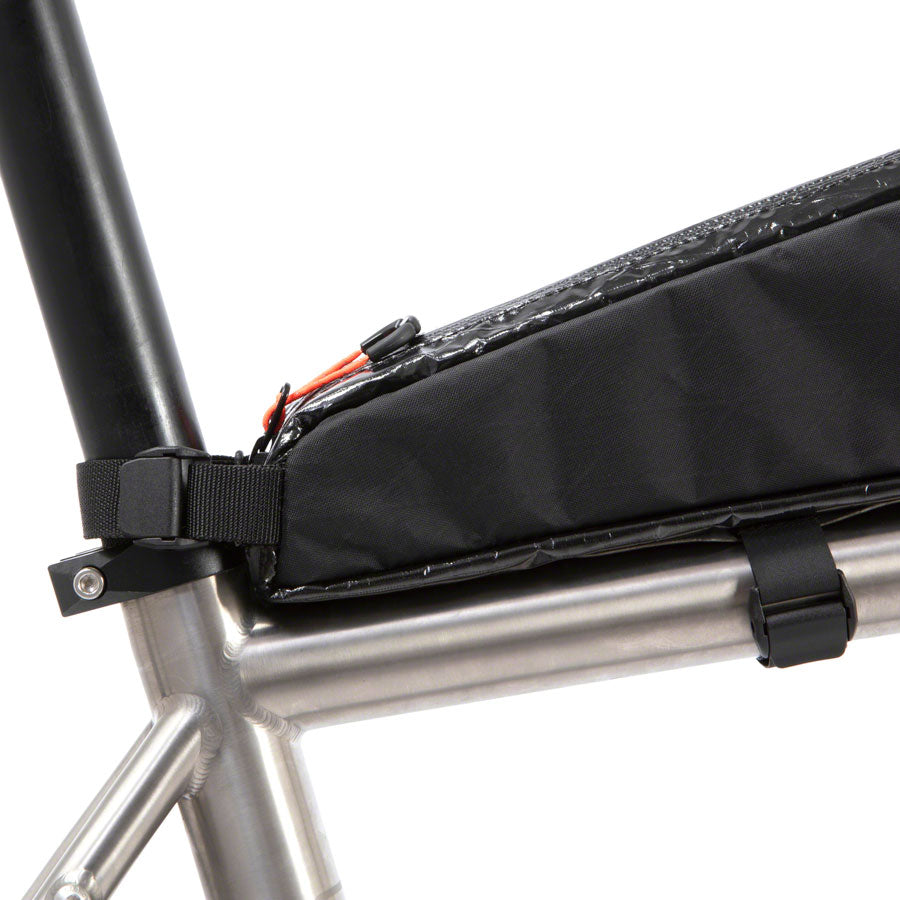 Restrap Race Top Tube Bag - Long, 3L, Black