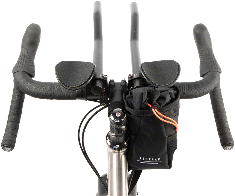 Restrap  Race Stem/ Handlebar Bag - 1.1L, Black