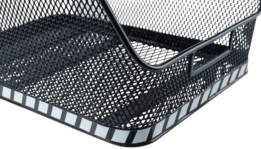 Basil Class Rear Basket -  Black