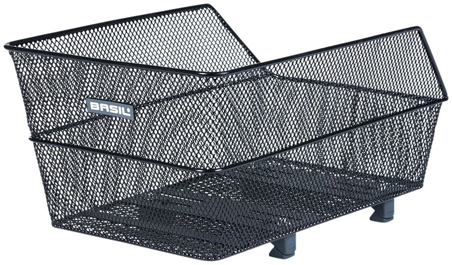 Basil Cento WSL Rear Basket - Black