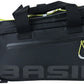Basil Miles Trunk Bag - 7L, Strap Mount, Black/Lime