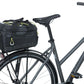 Basil Miles Trunk Bag - 7L, Strap Mount, Black/Lime