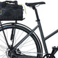 Basil Miles Trunk Bag - 7L, Strap Mount, Black/Lime