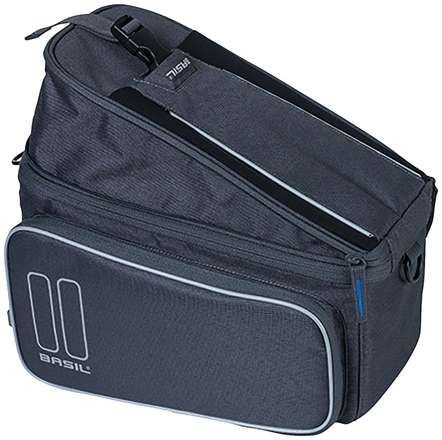 Basil Sport Design Trunk Bag - 7-15L, MIK Mount, Graphite